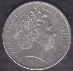 Avustralya 10 Cent 2001