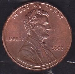 Amerika 1 Cent 2002