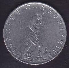 1966 Yılı 2.5 Lira Ters