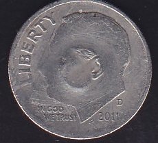 Amerika 1 Dime 2011 D Haliyle