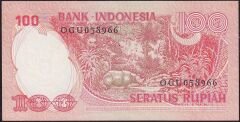 Endonezya 100 Rupiah 1977 Çilaltı Pick 116