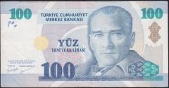 8.Emisyon 100 YTL A34 343562 Çok Temiz+