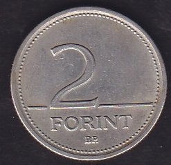 Macaristan 2 Forint 1992