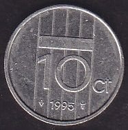 Hollanda 10 Cent 1995