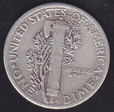 Amerika 1 Dime 1941 Gümüş