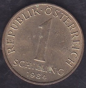Avusturya 1 Şilin 1984