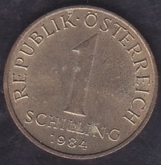 Avusturya 1 Şilin 1984