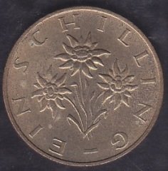 Avusturya 1 Şilin 1984