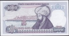 7.Emisyon 1.Tertip 1000 Lira E63 527006 Çil