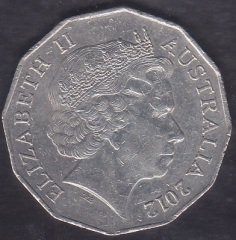 Avustralya 50 Cent 2012