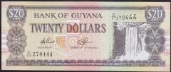 Guyana 20 Dolar 1996 - 2009 Çil Pick 30e (444)