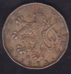 Çek Cumhuriyeti 20 Korun 1993