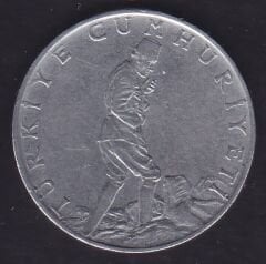 1969 Yılı 2.5 Lira Düz