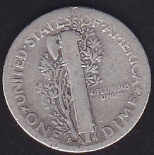 Amerika 1 Dime 1935 Gümüş