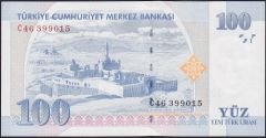 8.Emisyon 100 YTL C46 399015 Çil