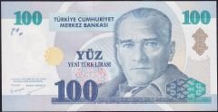 8.Emisyon 100 YTL C46 399015 Çil