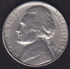 Amerika 5 Cent 1964