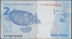 BREZİLYA 2 REAIS 2010 ÇOK TEMİZ eski para