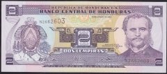 HONDURAS 2 LEMPİRA 2003 ÇİL