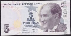 9.Emisyon 2.Tertip 5 Lira B032 481872 Çilaltı