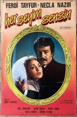 Ferdi Tayfur - Necla Nazır - Herşeyim Sensin - Film Afişi