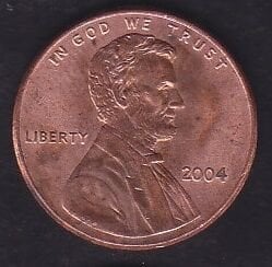 Amerika 1 Cent 2004