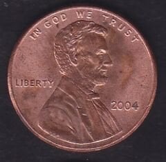 Amerika 1 Cent 2004