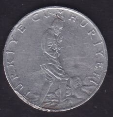 1969 Yılı 2.5 Lira Düz