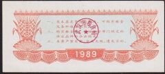 Çin 1 Kupon1989 Çil