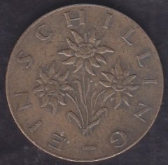 Avusturya 1 Şilin 1966