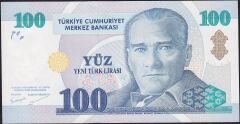 8.Emisyon 100 YTL C39 296105 Çilaltı