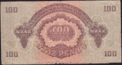 Macaristan 100 Pengo 1944 Temiz