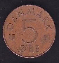 Danimarka 5 Öre 1976
