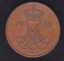 Danimarka 5 Öre 1976