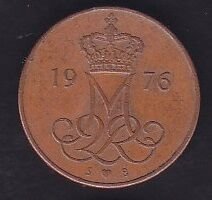 Danimarka 5 Öre 1976