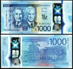 Jamaika 1000 Dolar 2022 Çil  Pick 99 Polimer