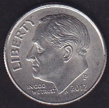 Amerika 1 Dime 2012 P