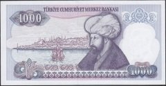 7.Emisyon 1.Tertip 1000 Lira E28 801282 Çil