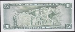 PERU 5 SOLES 1973 ÇÇT - ÇİLALTI eski para alan yerler