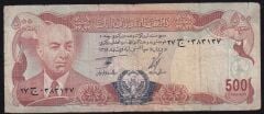 Afganistan 500 Afganis 1356 ( 1977 ) Çok Temiz Pick 52