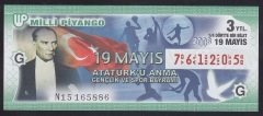 2008 19 MAYIS ÇEYREK BİLET