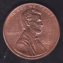 Amerika 1 Cent 2005 D
