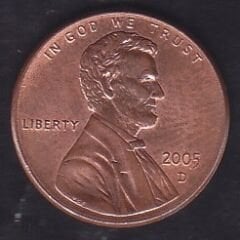 Amerika 1 Cent 2005 D