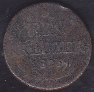 Avusturya 1 Kreuzer 1816