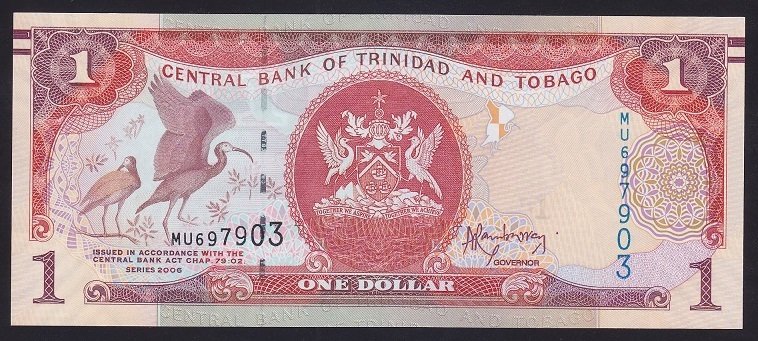 Trinidad And Tobago 1 Dolar 2006 Çil Pick 46A