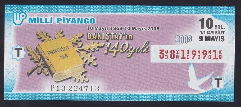 2008 9 MAYIS TAM BİLET