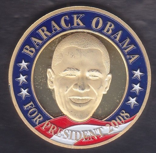 AMERİKA MADALYA BARACK OBAMA 2008
