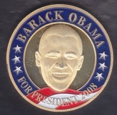 AMERİKA MADALYA BARACK OBAMA 2008