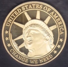 AMERİKA MADALYA BARACK OBAMA 2008