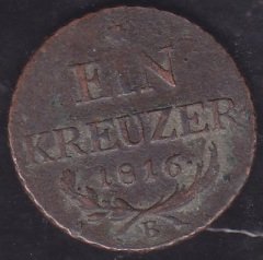 Avusturya 1 Kreuzer 1816